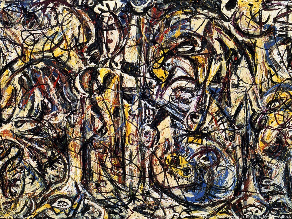Pollock seven in eight