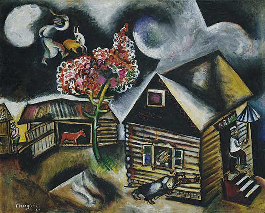 chagall-rain-1911